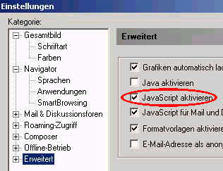 Netscape Navigator 4