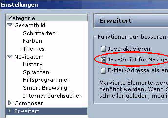 Netscape Navigator 6
